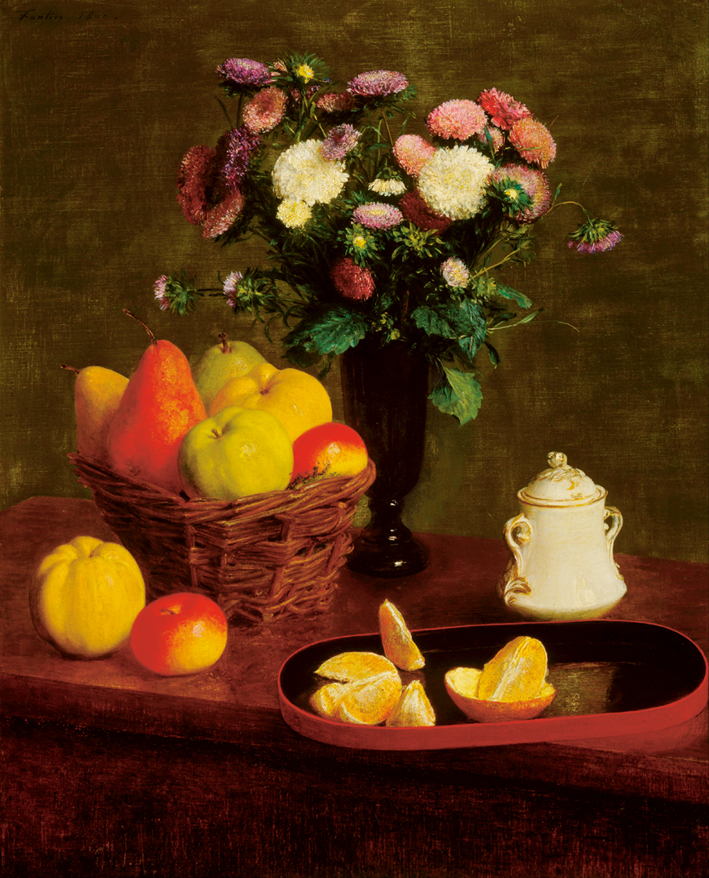  方丹·拉图尔 Fantin-Latour 静物 (11)